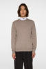 Keane Merino Crew Neck Brindle Melange