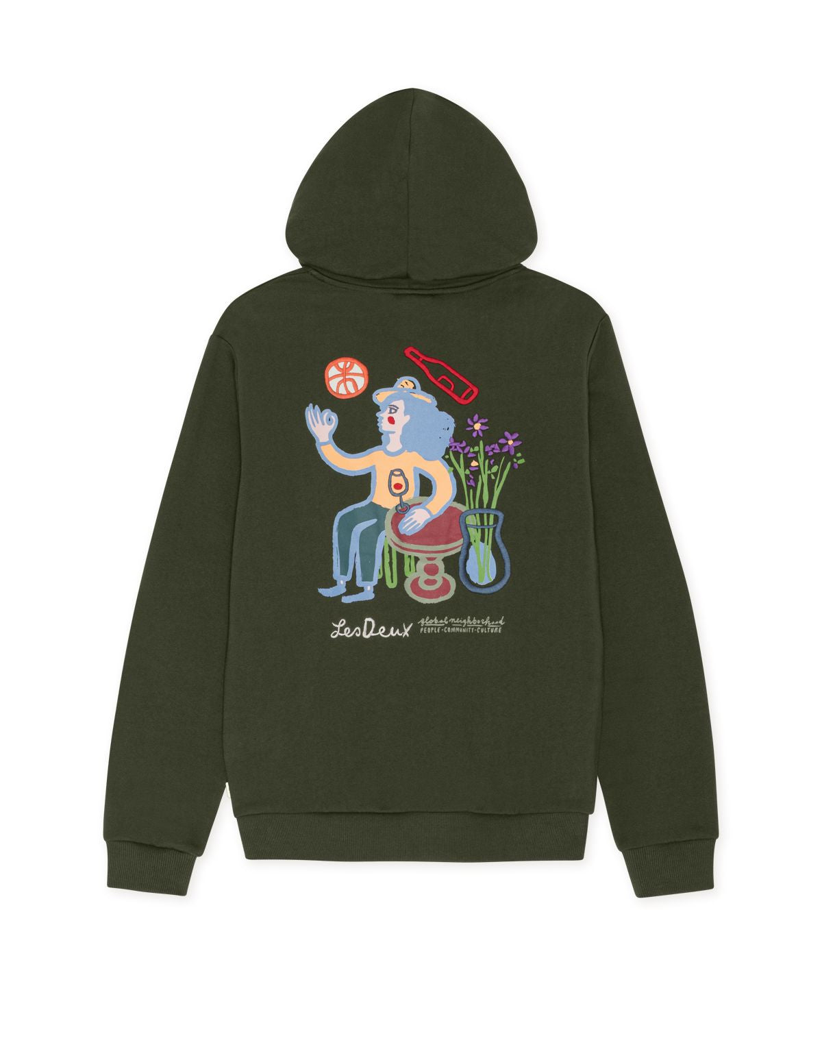 Rural Hoodie Rosin Green