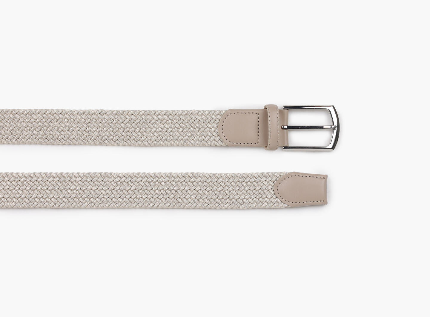 Tim solid elastic belt Beige
