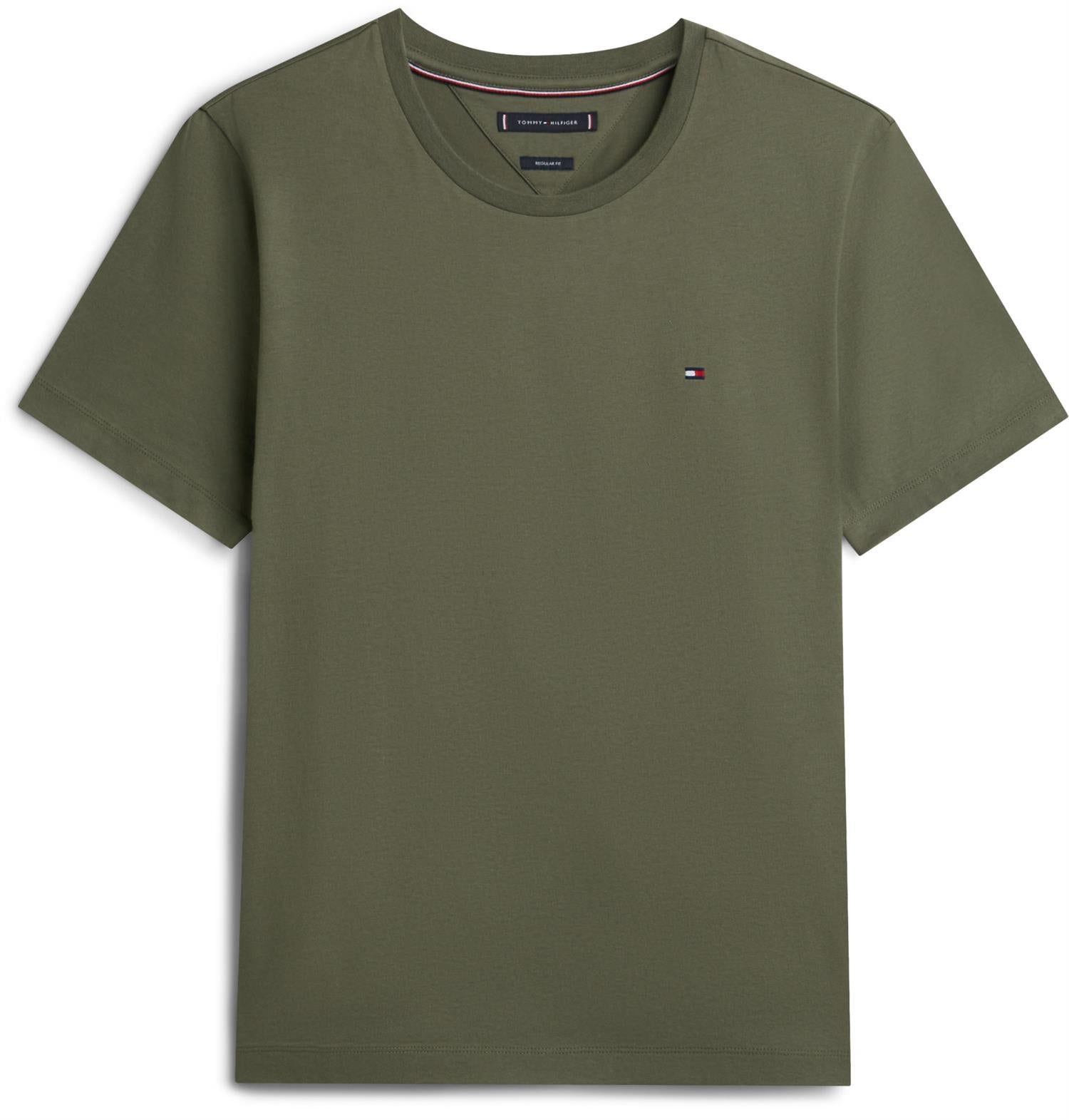 Ess Seasonal Reg Fit Solid Tee Battle Green