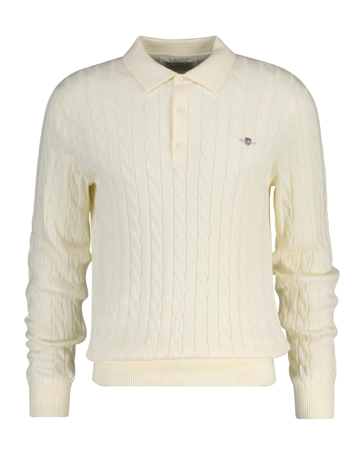Classic Cable Knit Sweater Cream