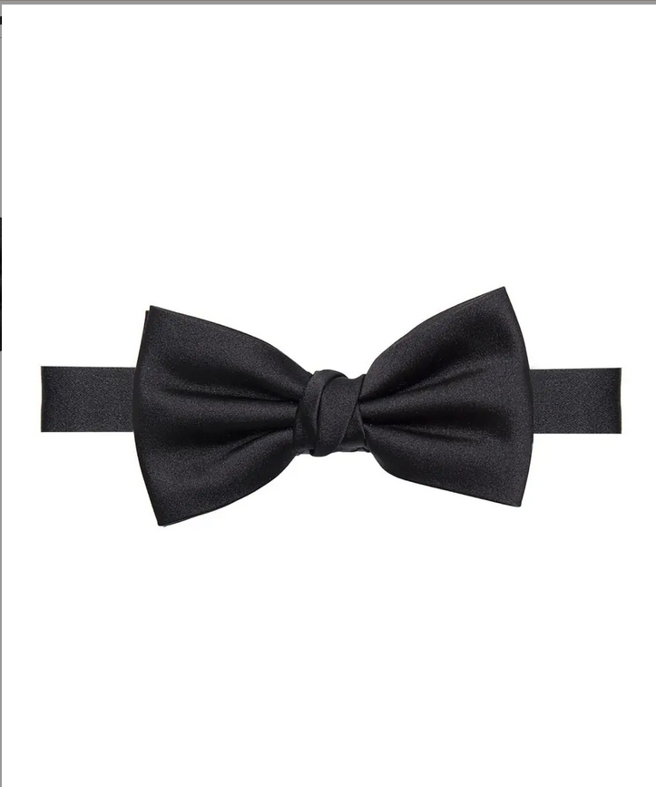 Profumo Bowtie silk satin Sort