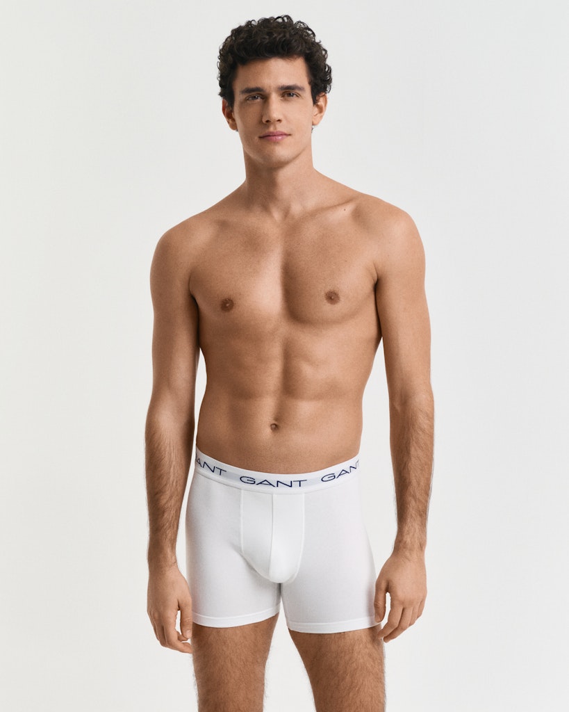 3-Pack Boxer Shorts, Briefs White
