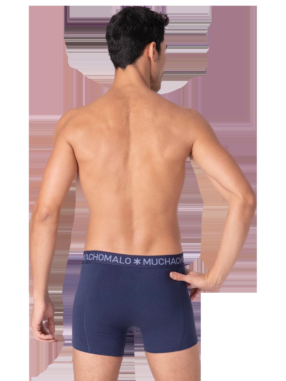 1010 Solid boxer 2pk 668 Navy/Grey