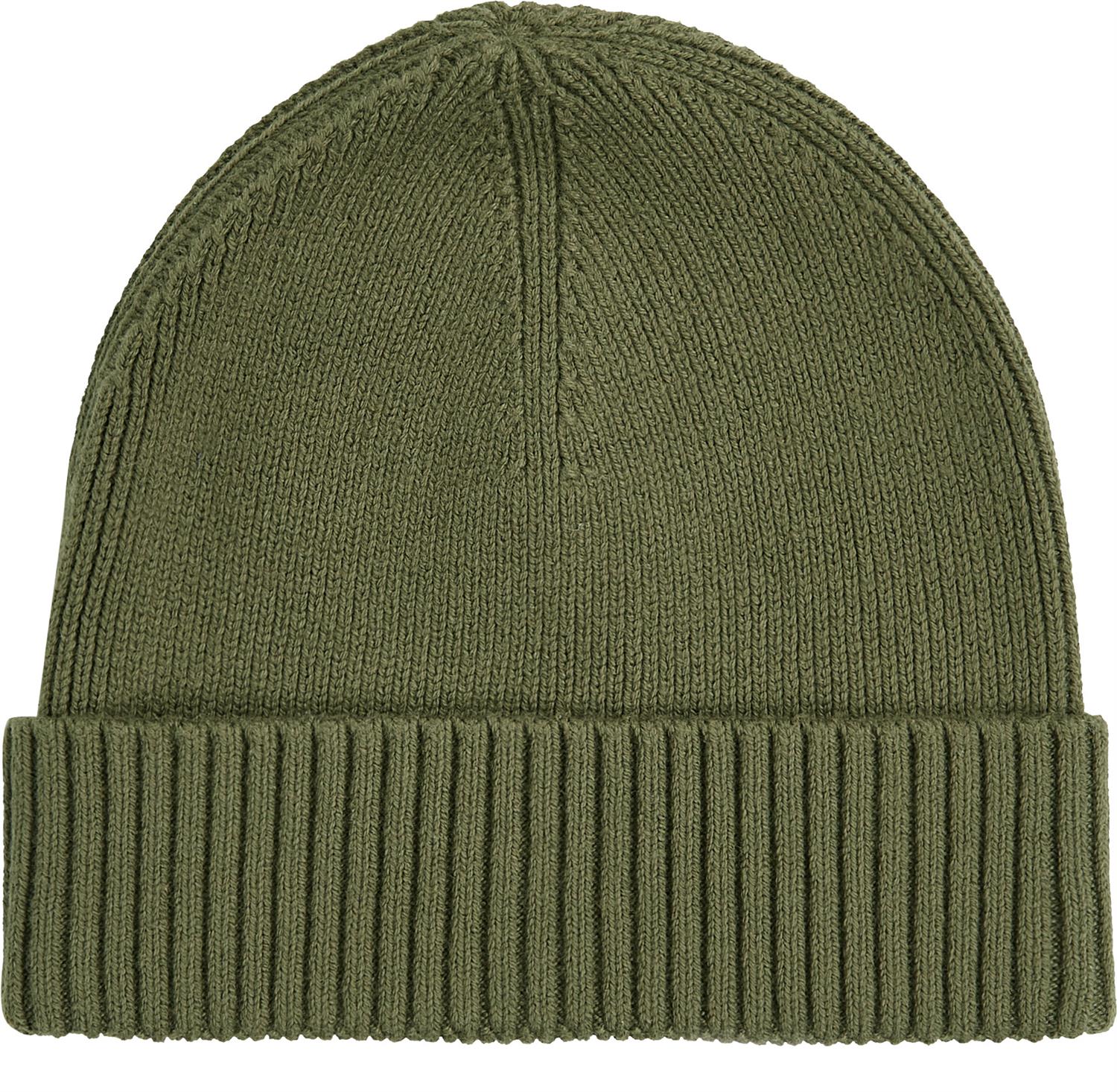 Th Flag Pima Cotton Beanie Foxhunt Green
