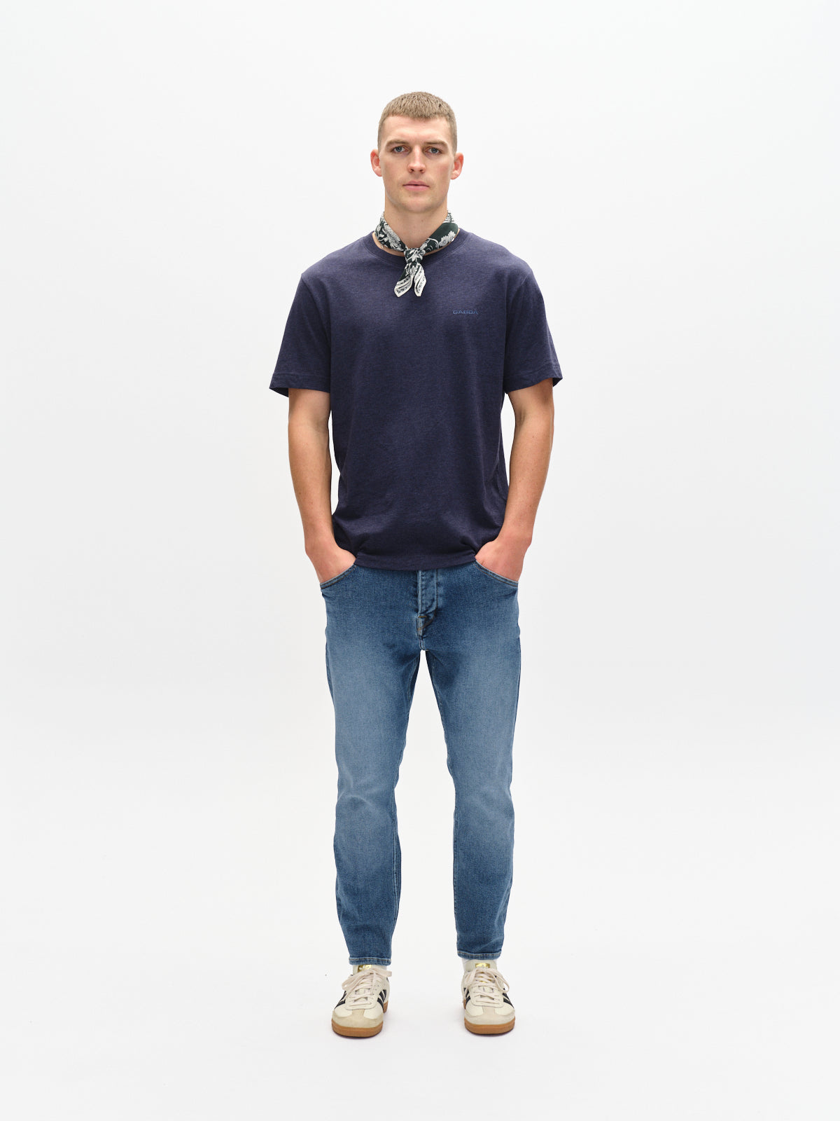 Dune Melange SS Navy Mel.