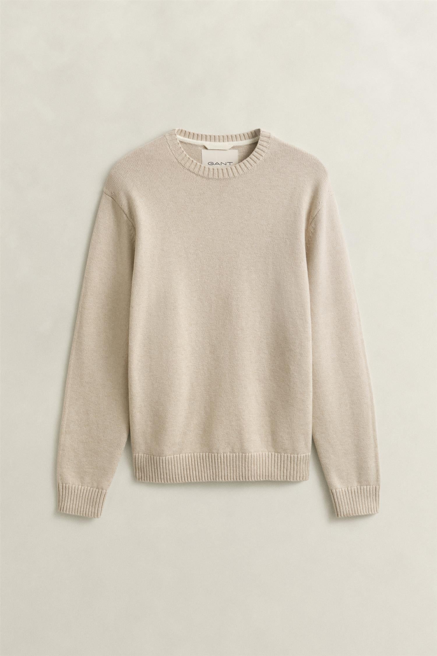 Cotton Blend C-Neck Seed Melange