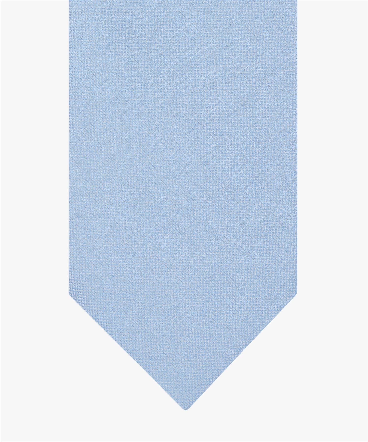 Tie Silk Woven Lyseblå