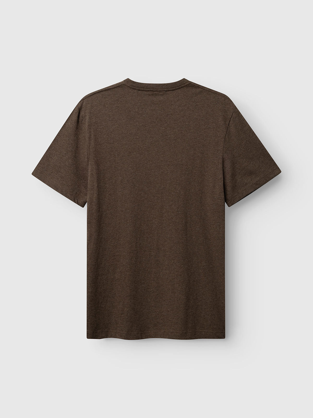 Gabdune Melange New Sst-Shirt Brown Slate
