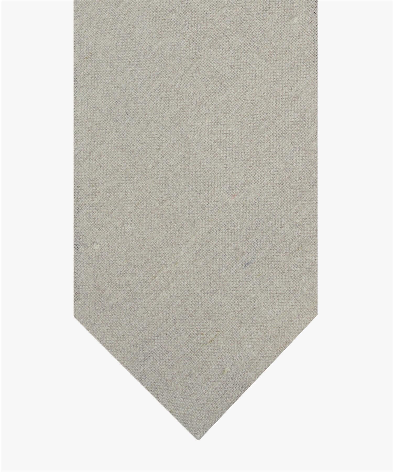 Tie 75SE 25CO print Light Grey