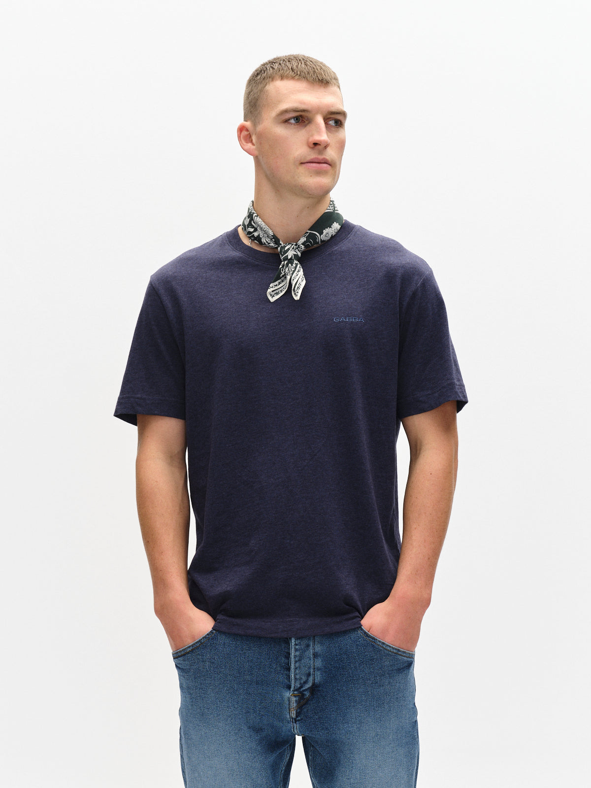 Dune Melange SS Navy Mel.