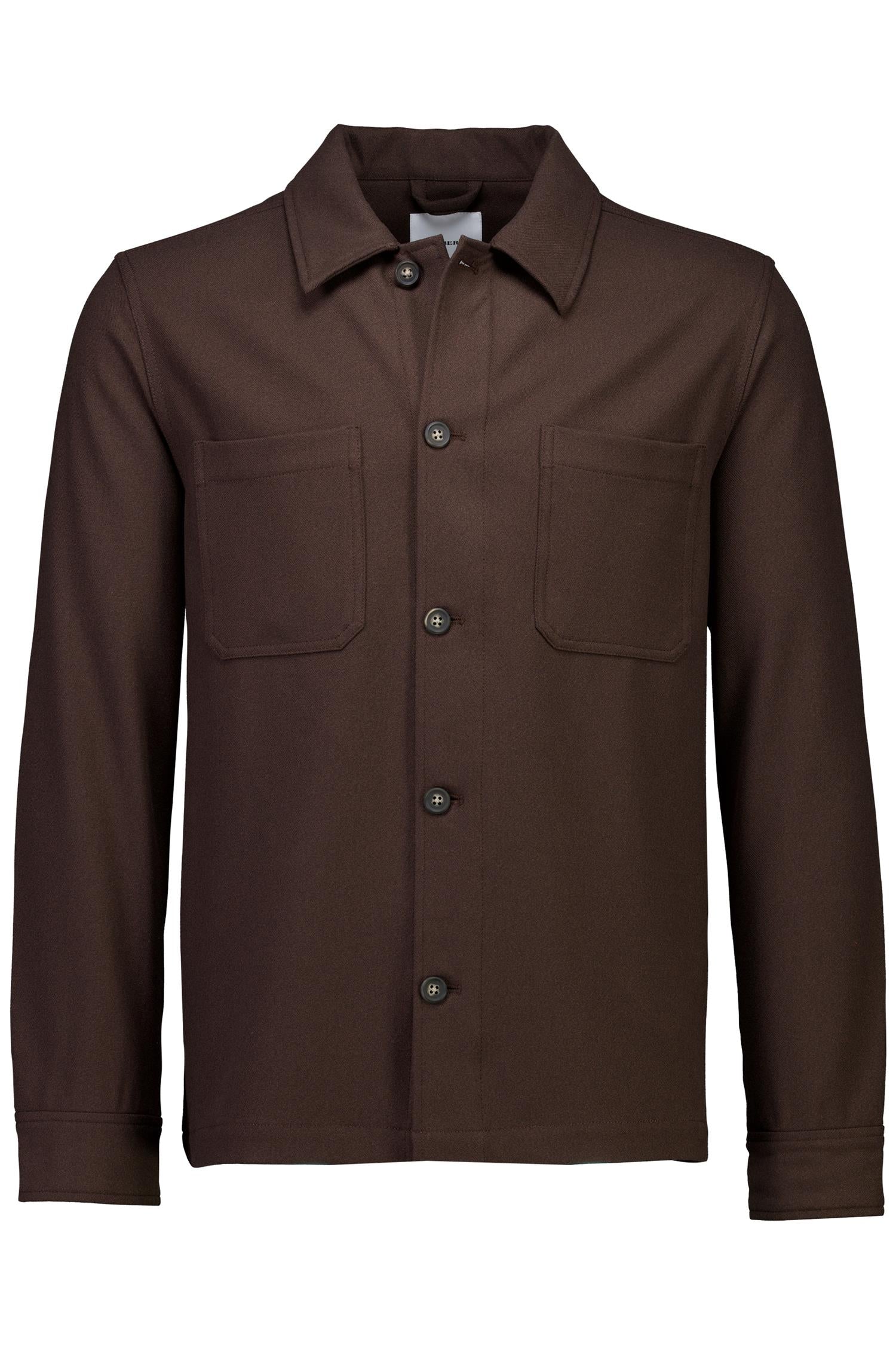 Superflex brushed mel overshir Brown Mel