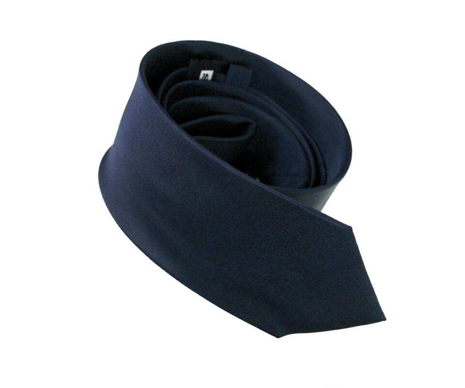 Silk tie 7 cm Blue