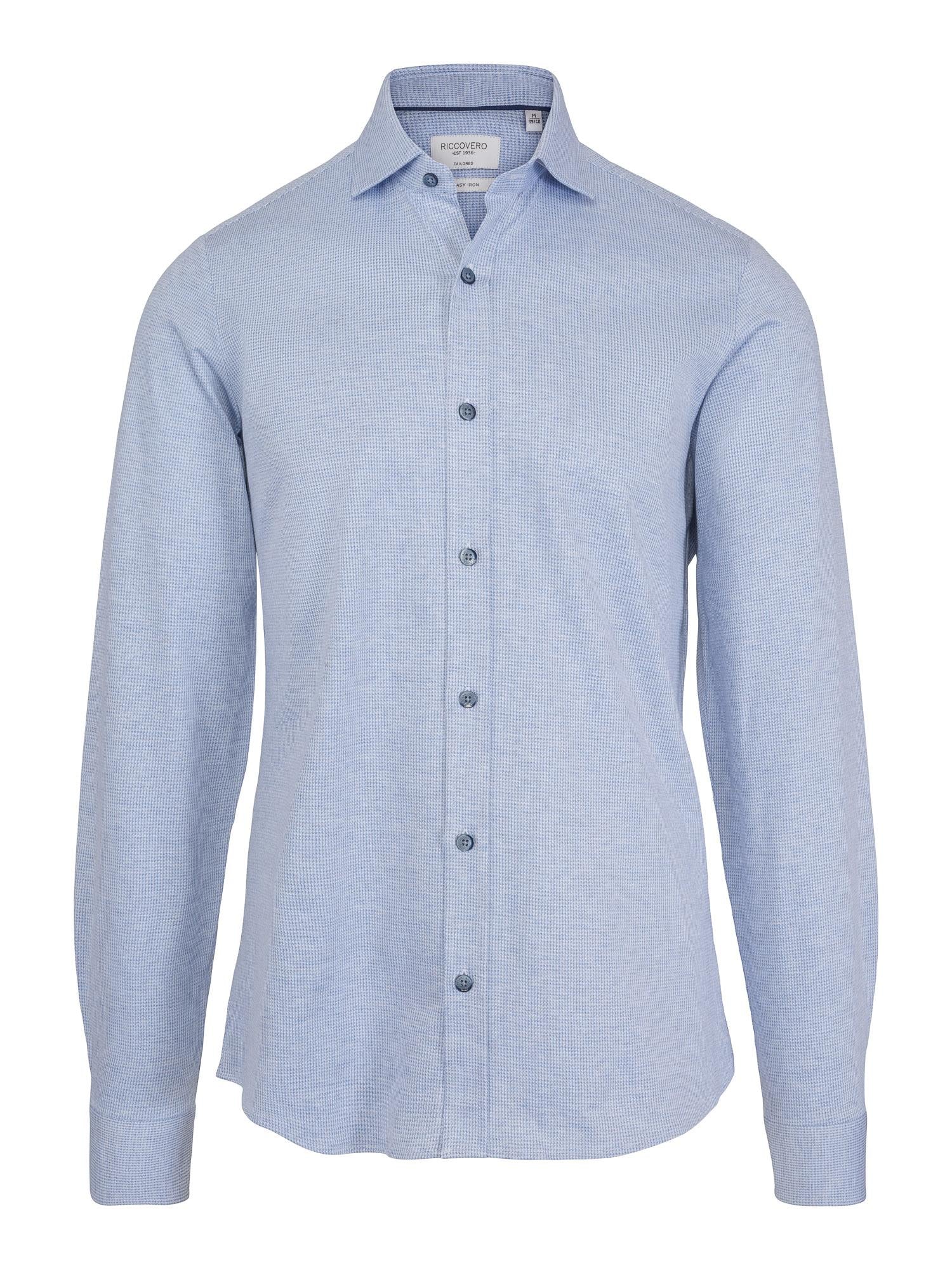 Leo tailor fit White Blue