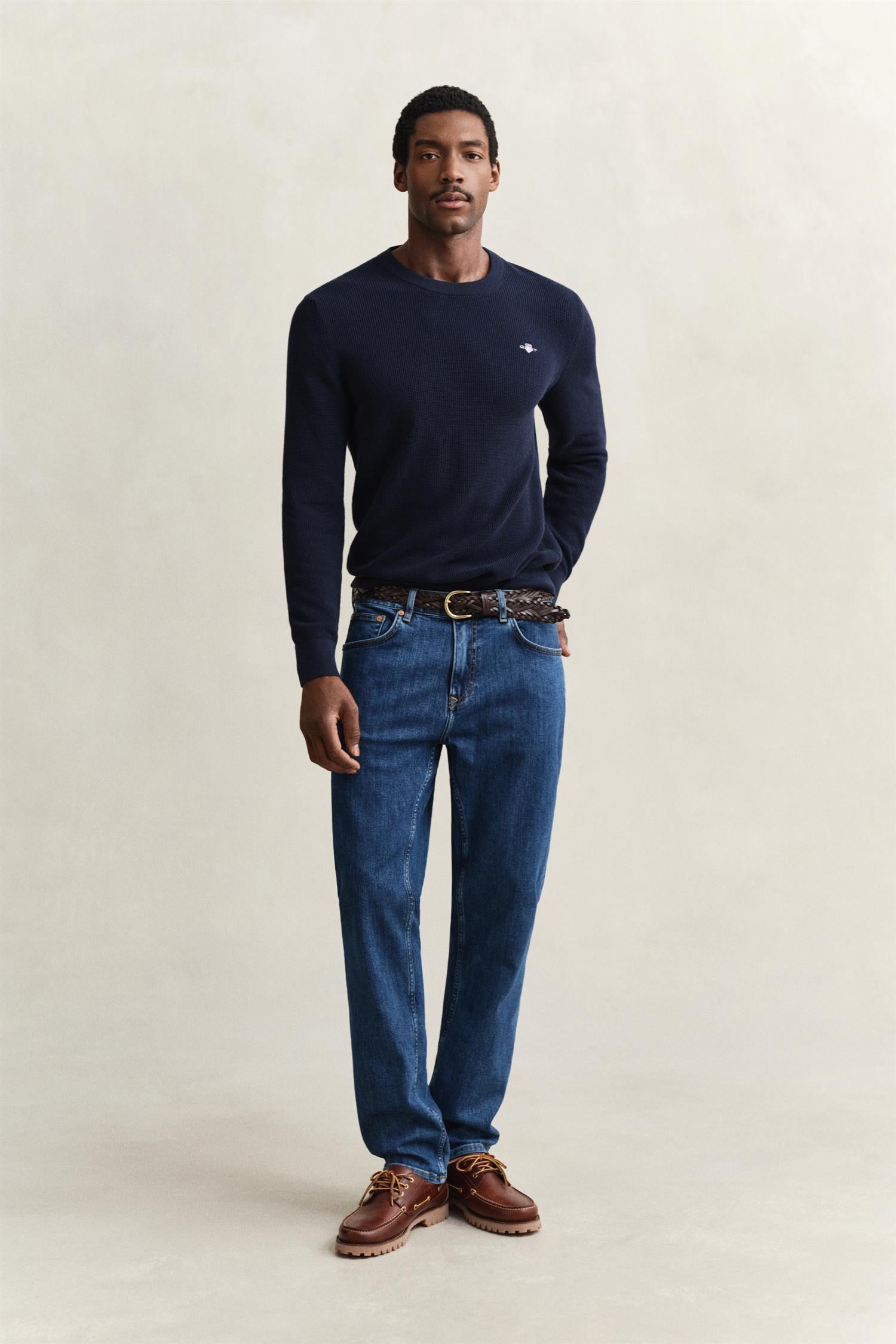 Reg Clean Wash Gant Jeans Mid Blue Vintage
