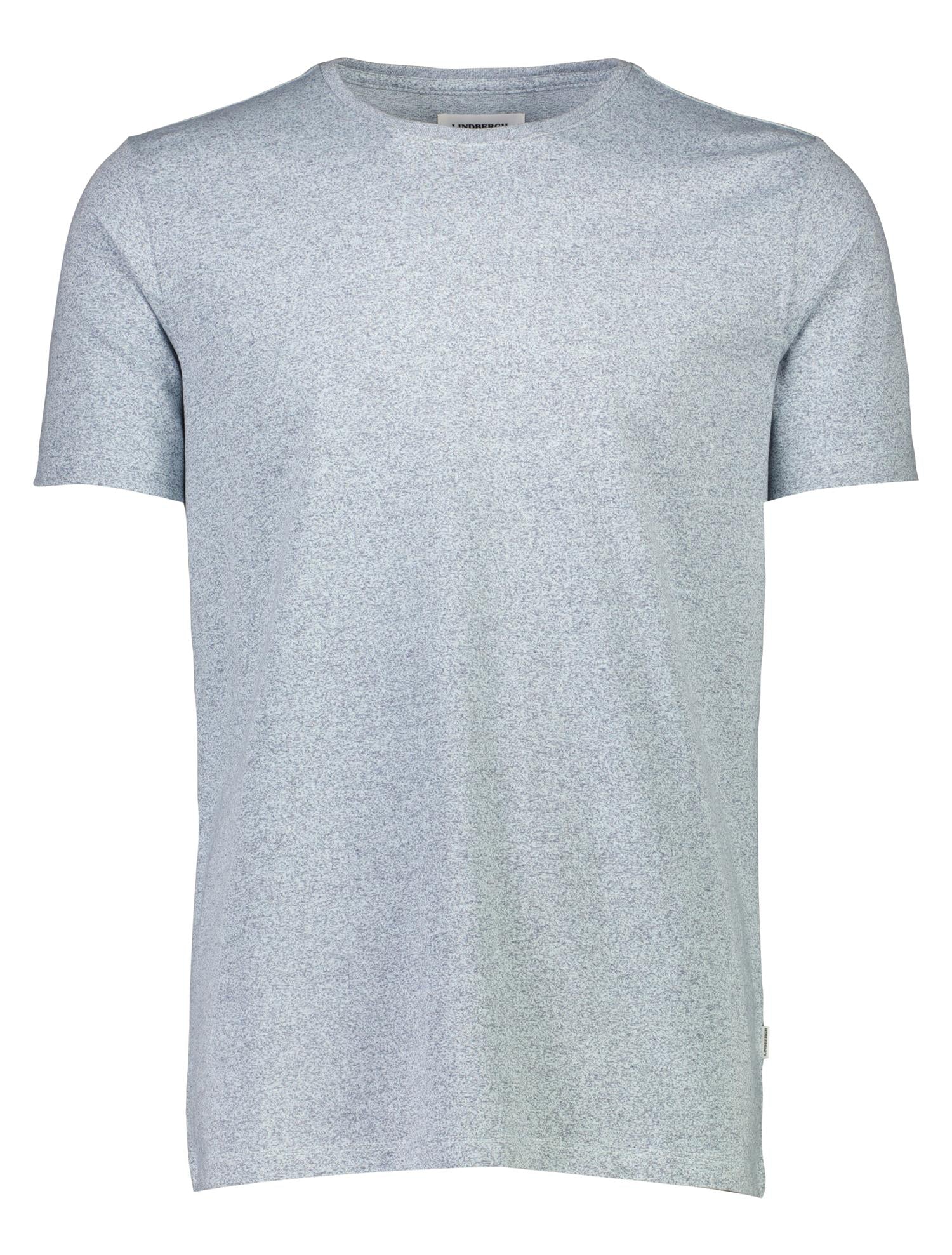 Mouliné o-neck tee S/S Blue Bird Mix