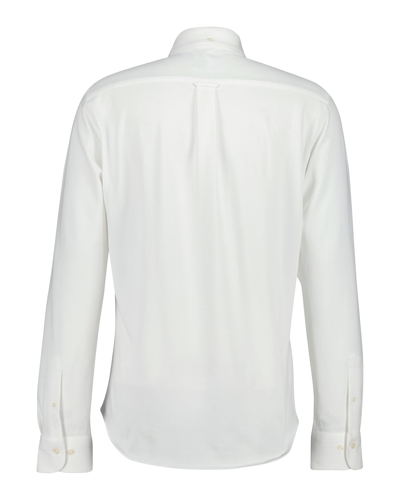 Reg Jersey Pique Stretch Shirt White