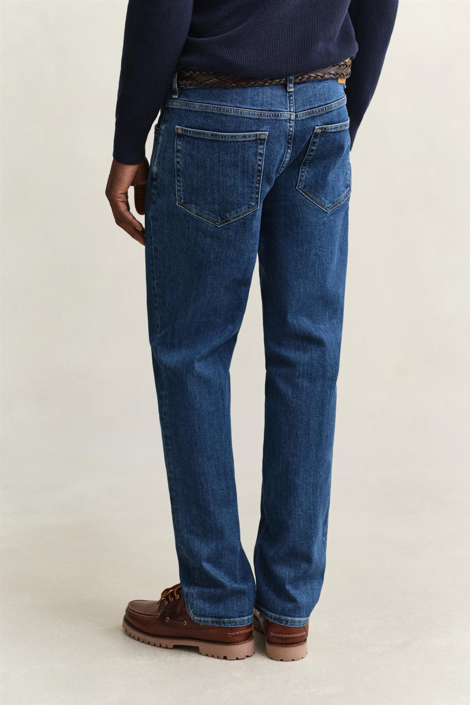 Reg Clean Wash Gant Jeans Mid Blue Vintage