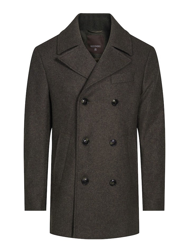 Paris Peacoat Brown