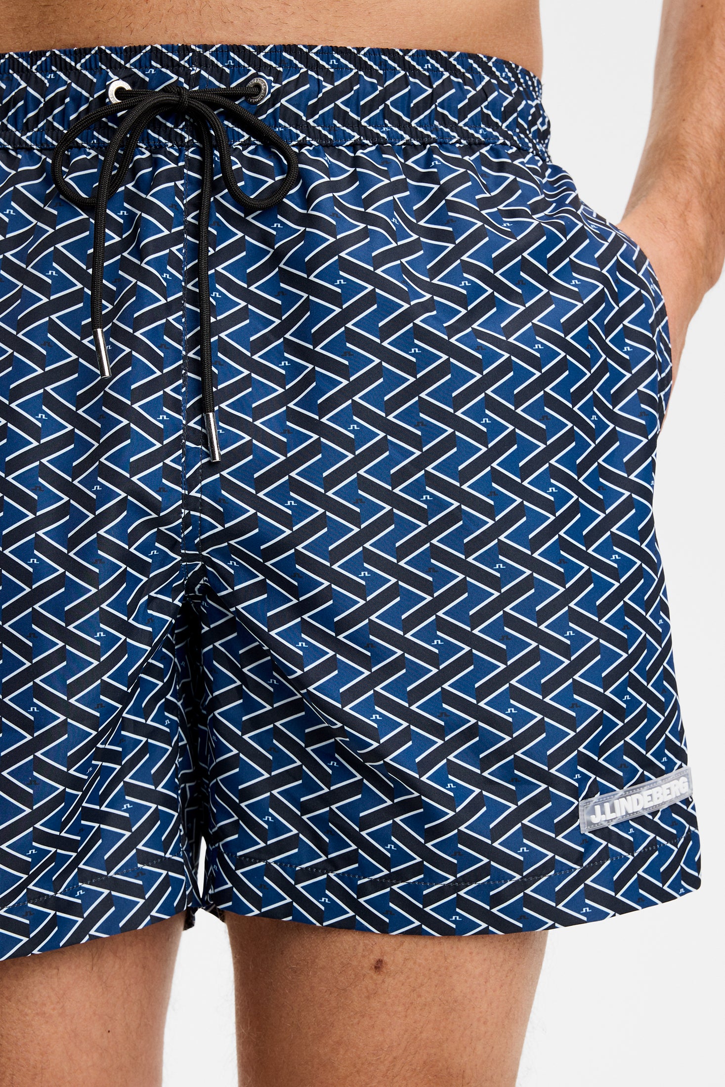 Banks ladder print shorts