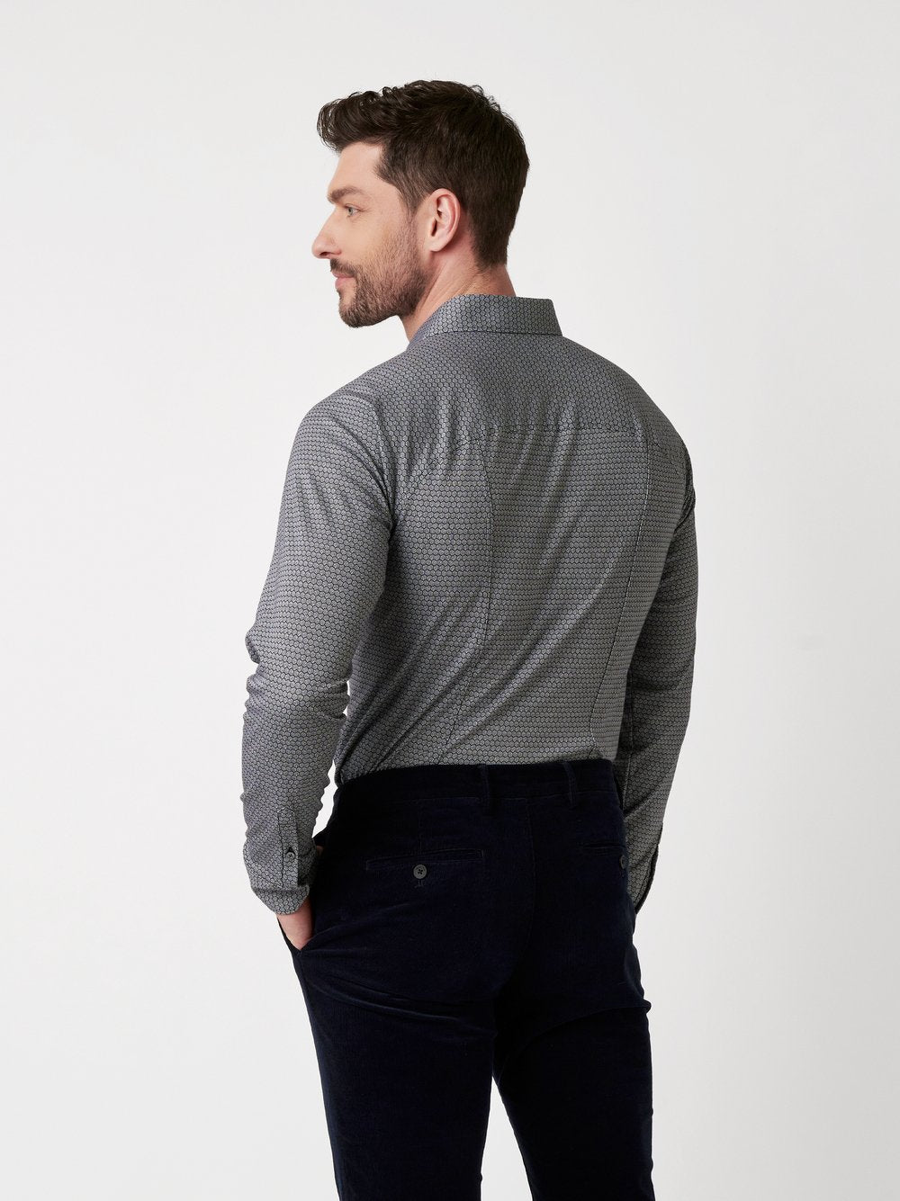 Casual Kent 1/1 Czarno-białe kostki