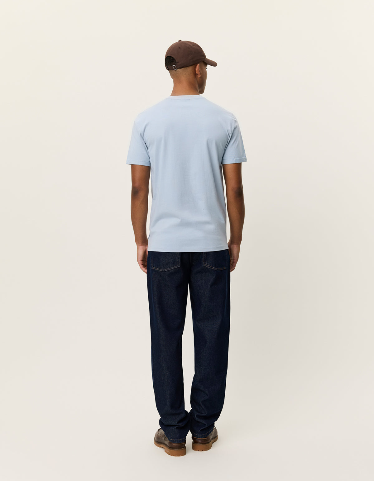 Norregaard contrast t-shirt Blue Fog