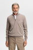Kiyan Quarter Zip Sweater Brindle Melange