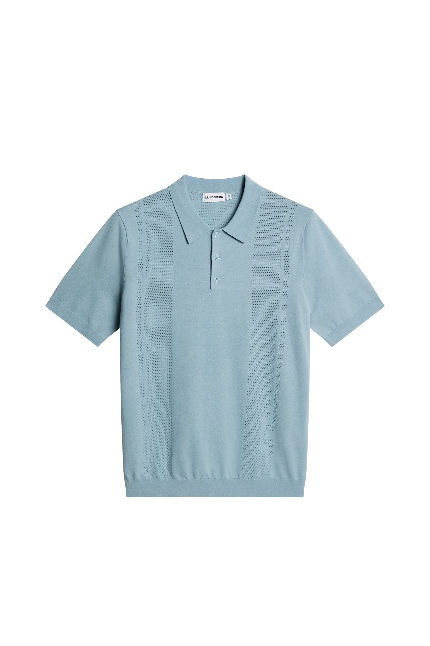 Reymond Seasonal Knit Polo Forget-Me-Not