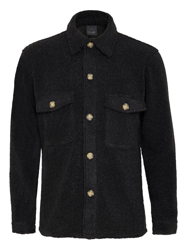Anders F overshirt Black