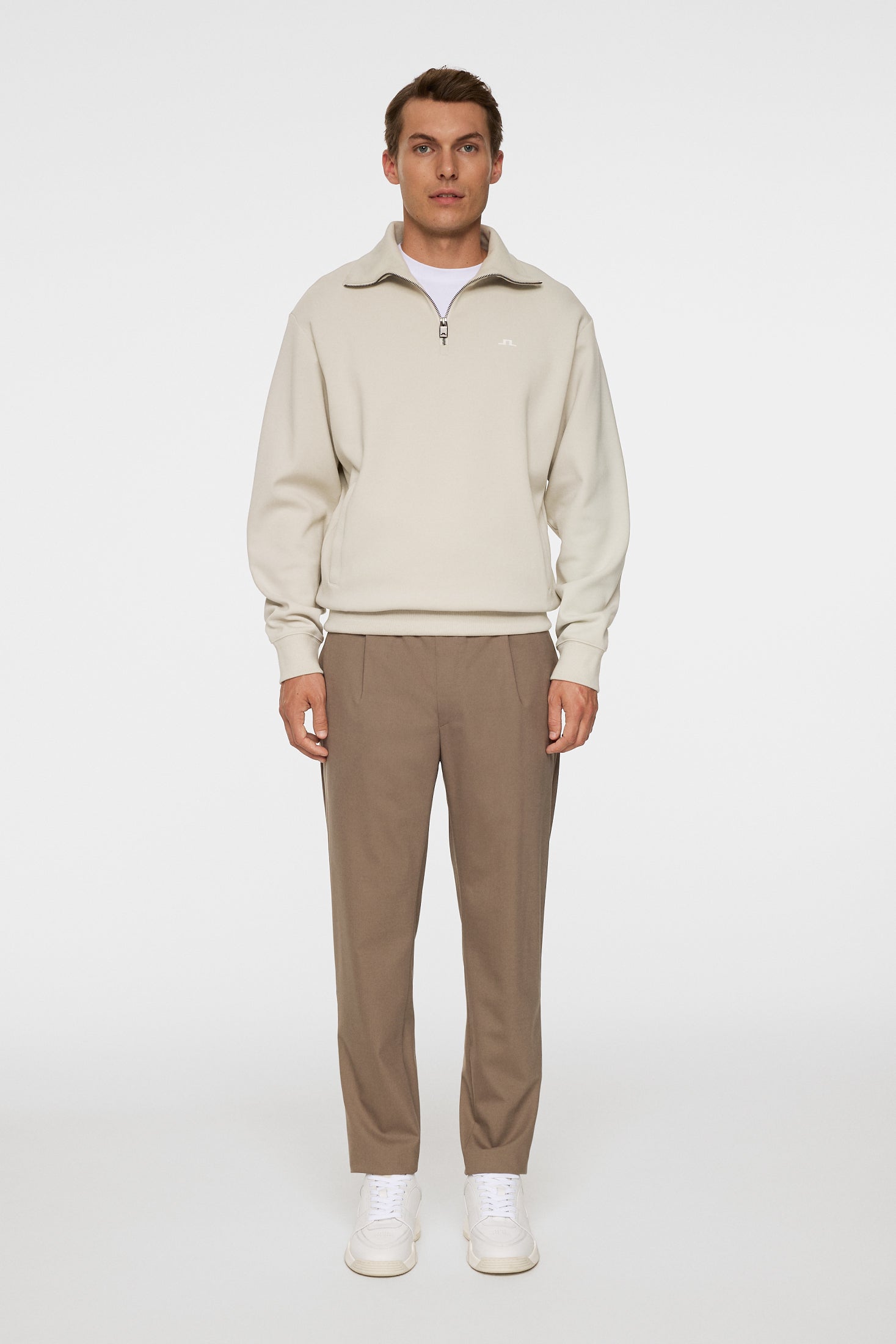 Callan quarter zip Moonbeam