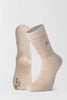 3PK Daniel Bamboo Crew Brown Heather