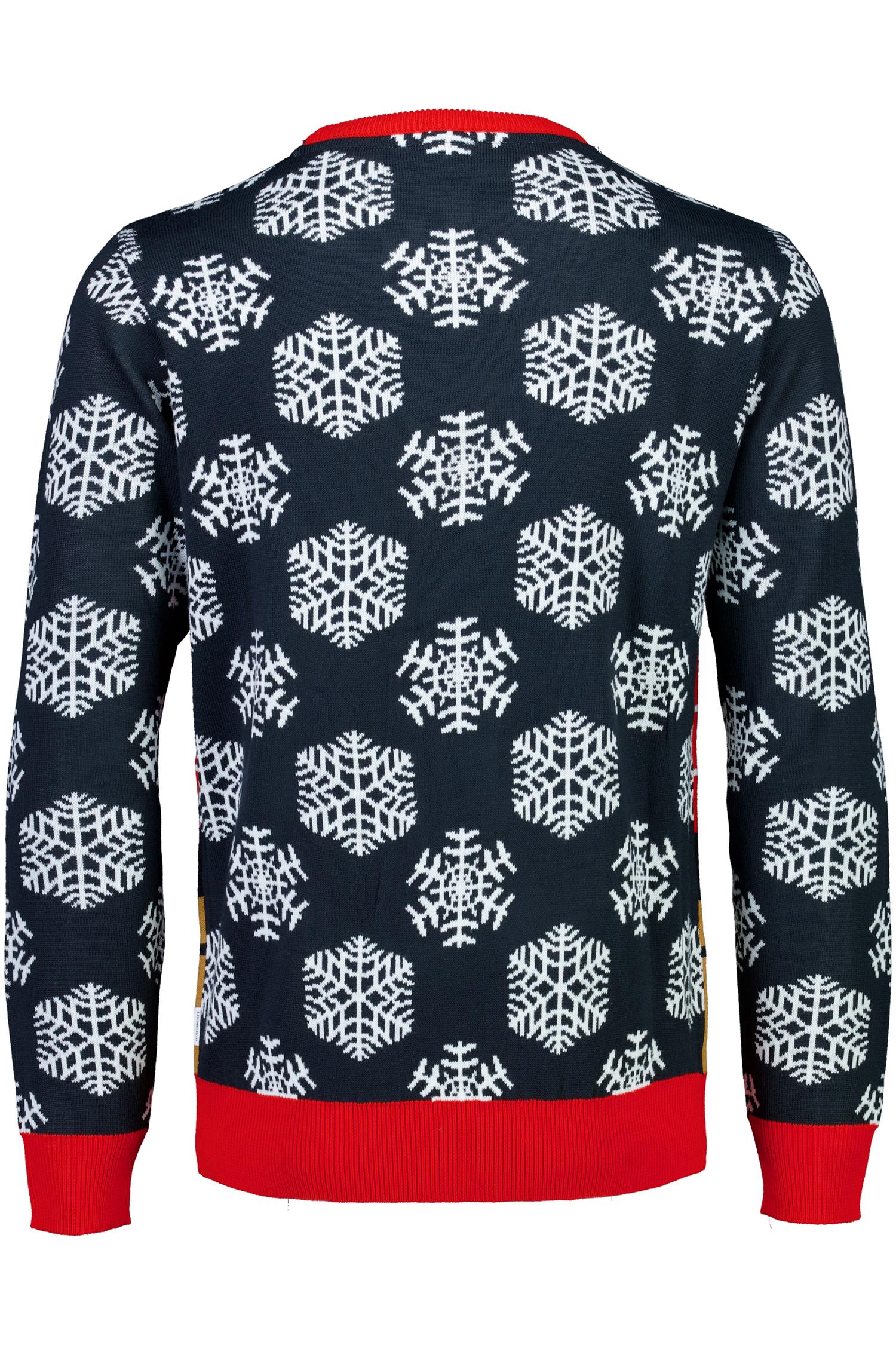 Interactive xmas knit Dk Blue