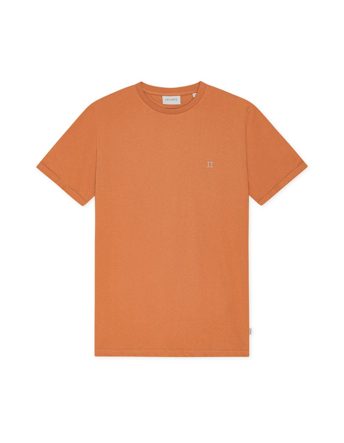 Core Contrast T-Shirt Raw Sienna Orange