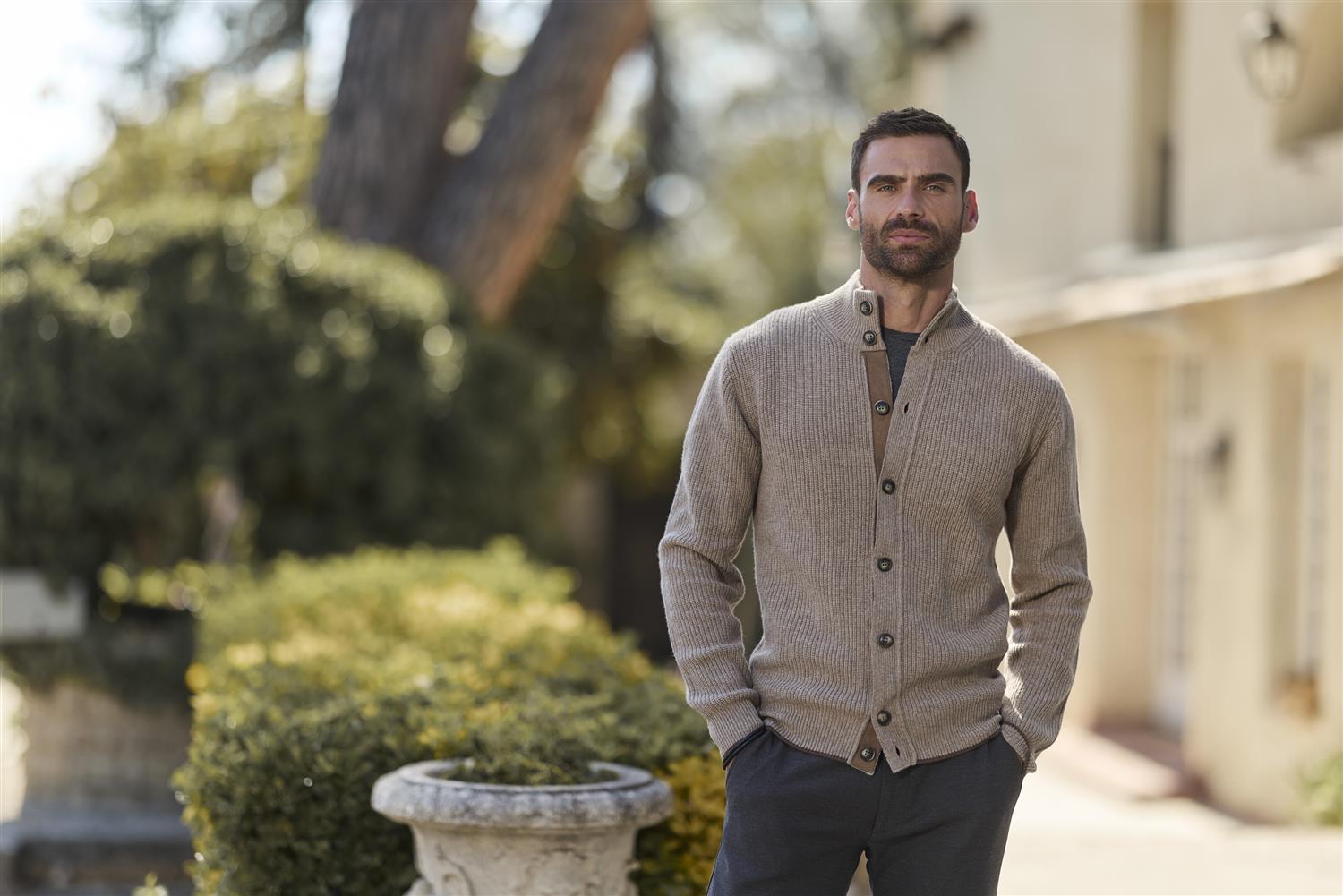 Luca Cardigan Beige