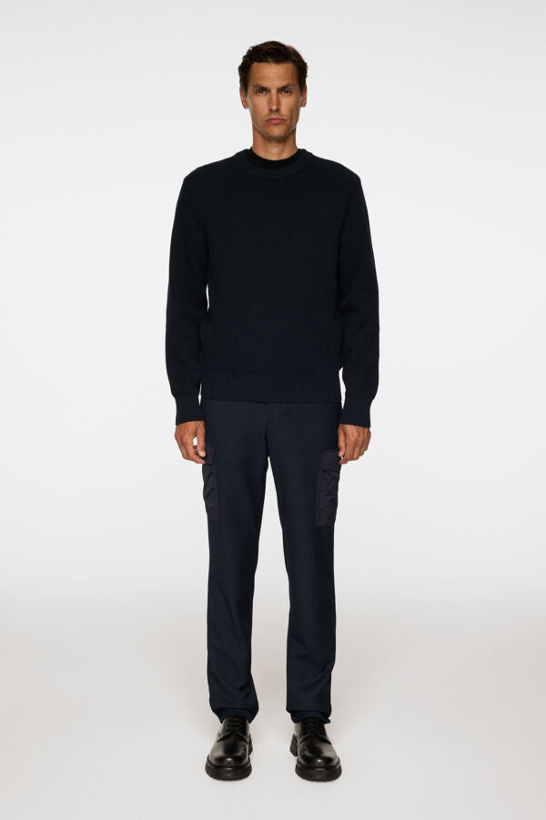 Oliver structure sweater Blå