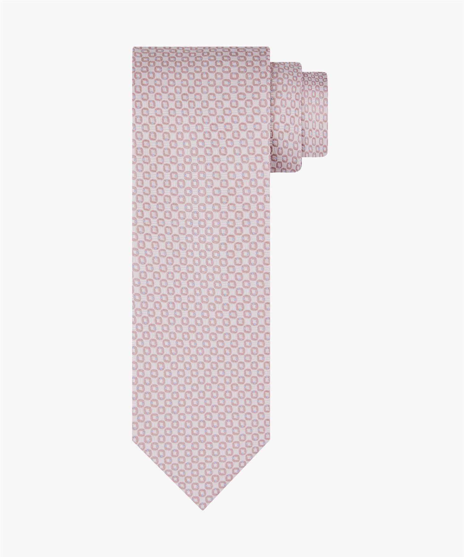 Tie silk woven Dark Pink