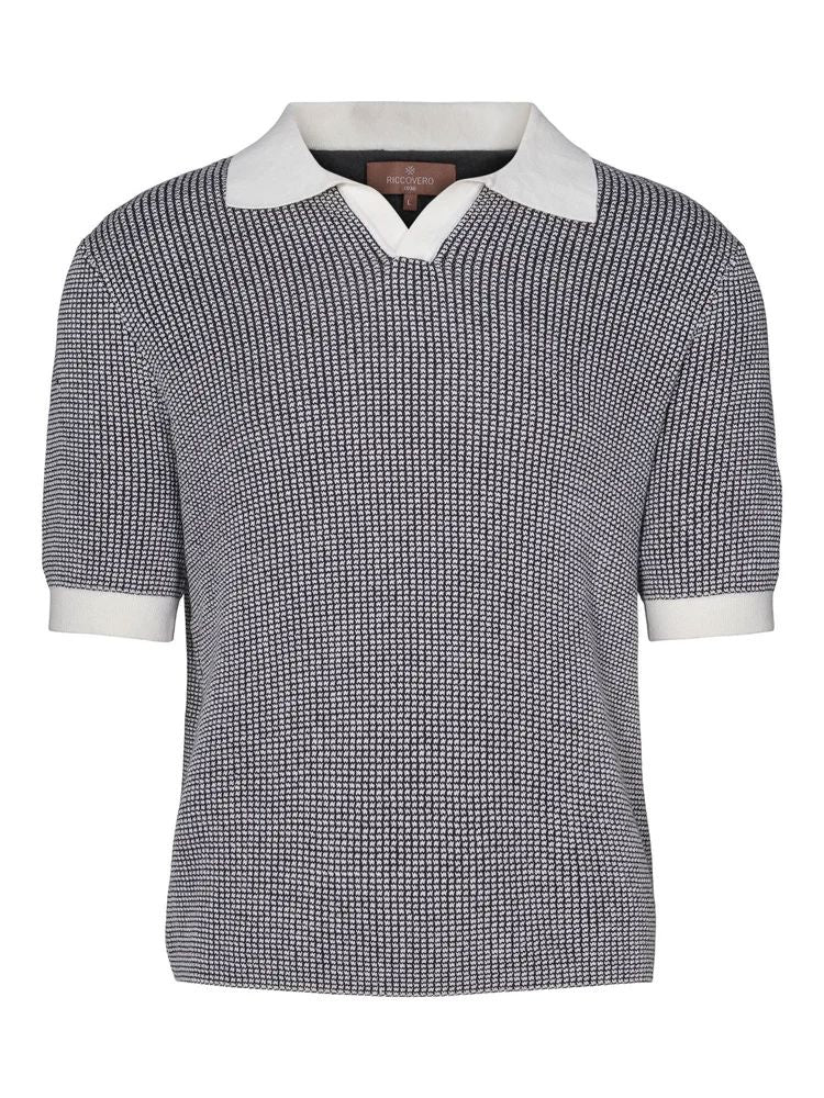 Fredric Knit Navy White