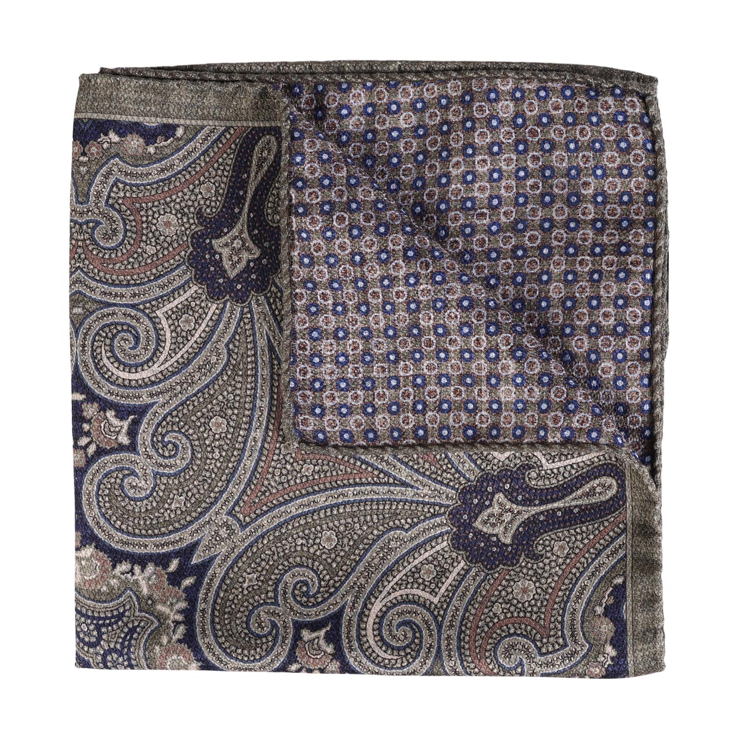 Double face pocket Green
