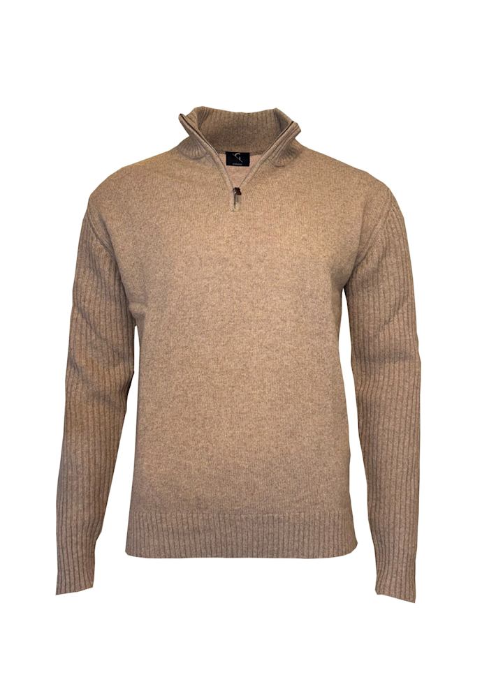 Canepa zip jacket Beige