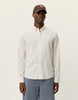 Konrad Cotton linen shirt Eggnog White