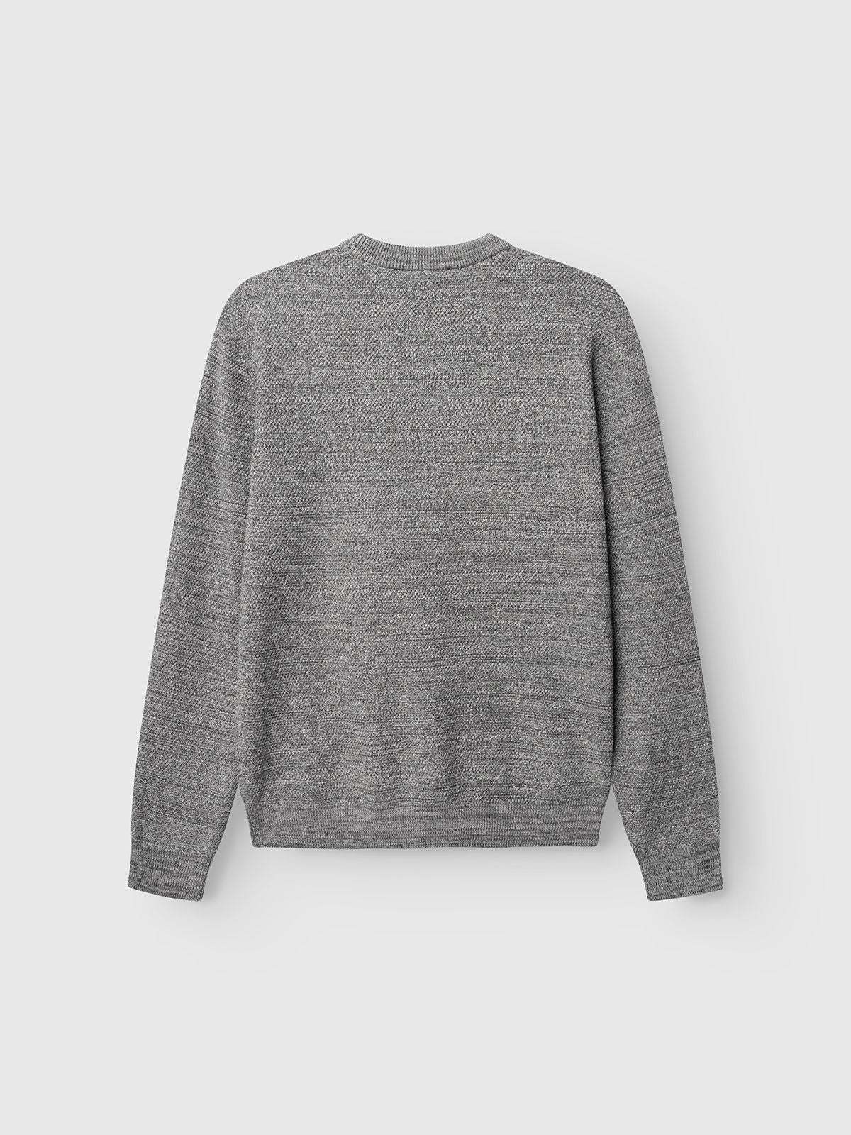 Gablamix Coro O-Neck Lsknit Lt.Grey