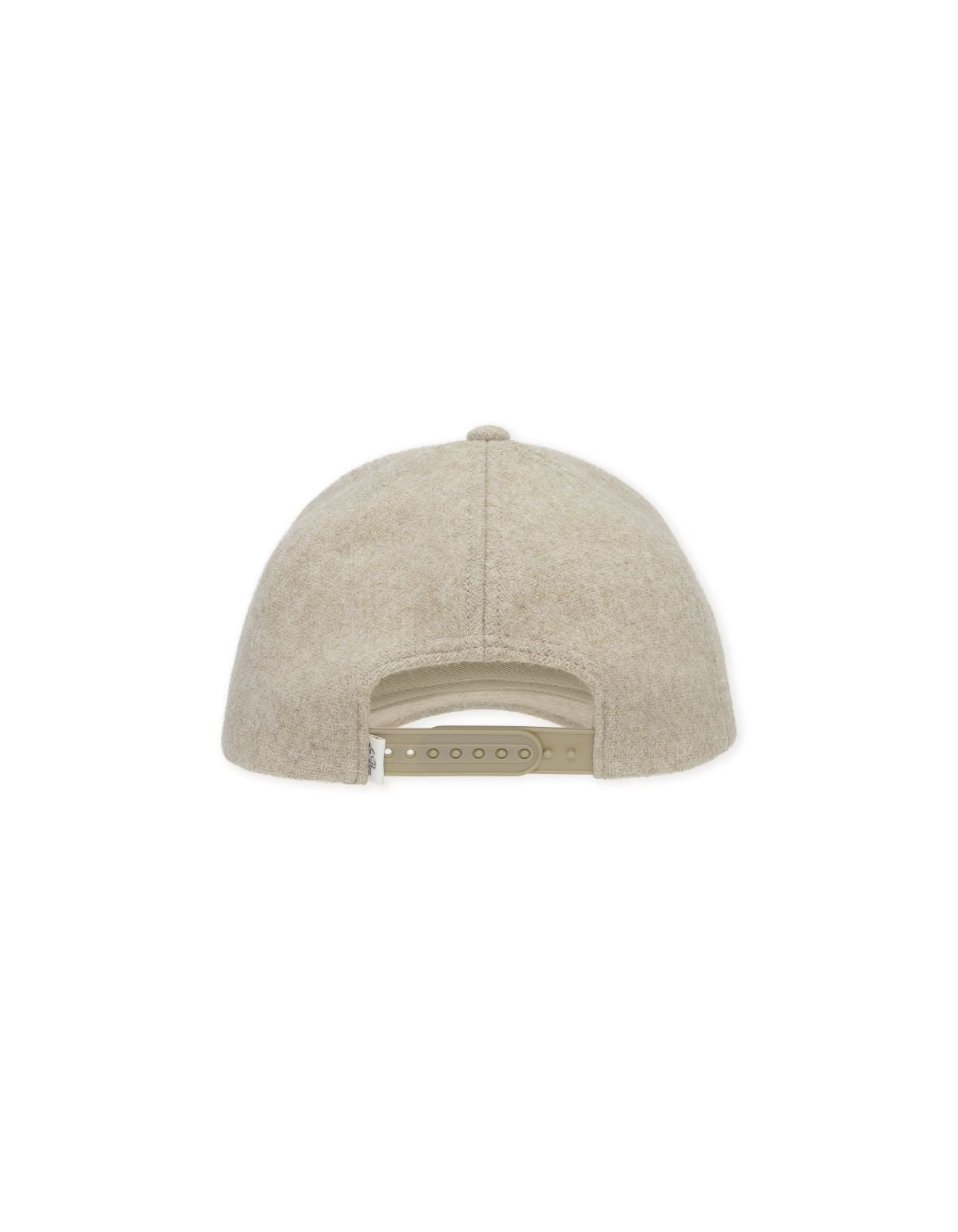 Signature Wool Baseball Cap Dark Sand