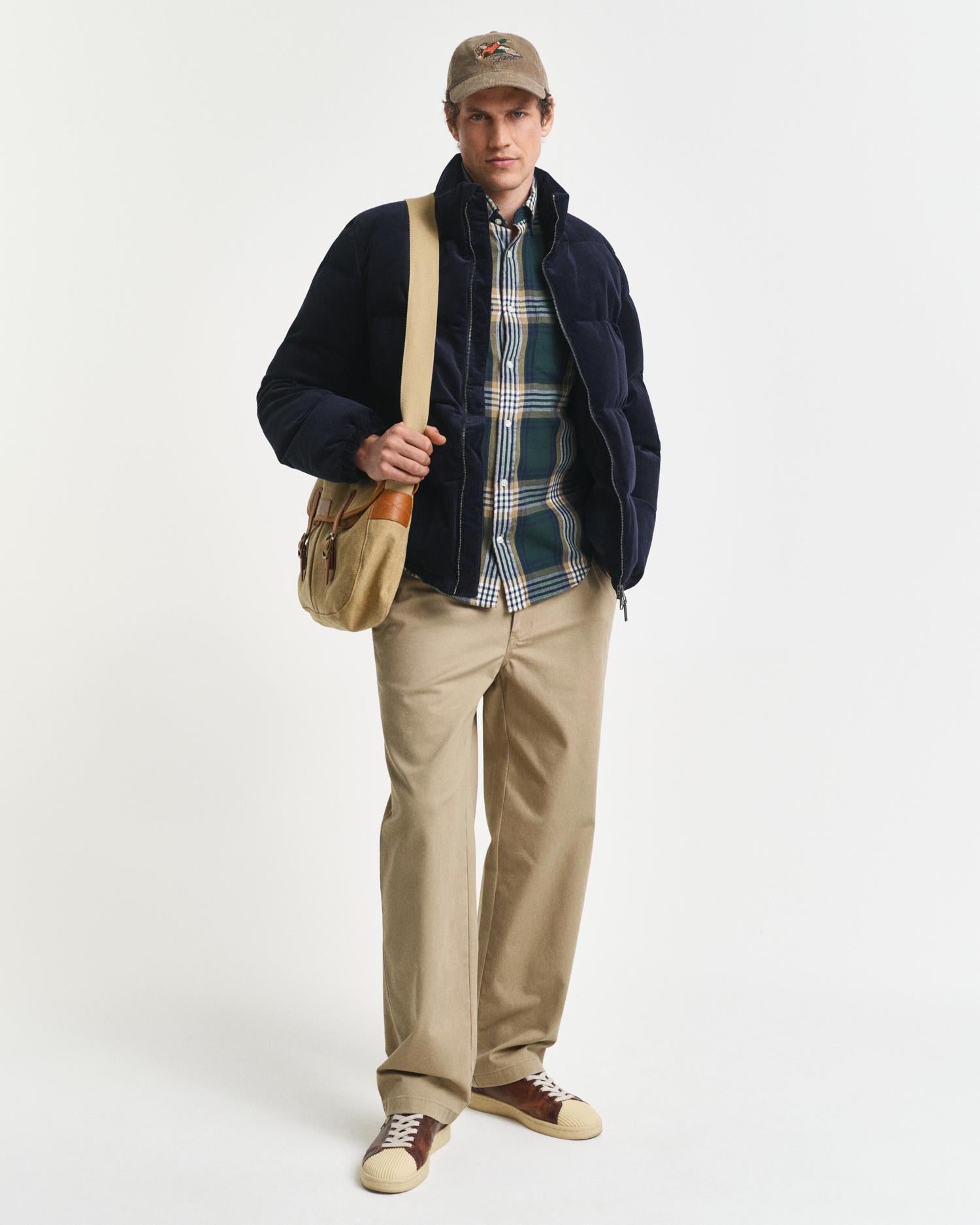 Reg Windblown Flannel Check Shirt Tartan Green