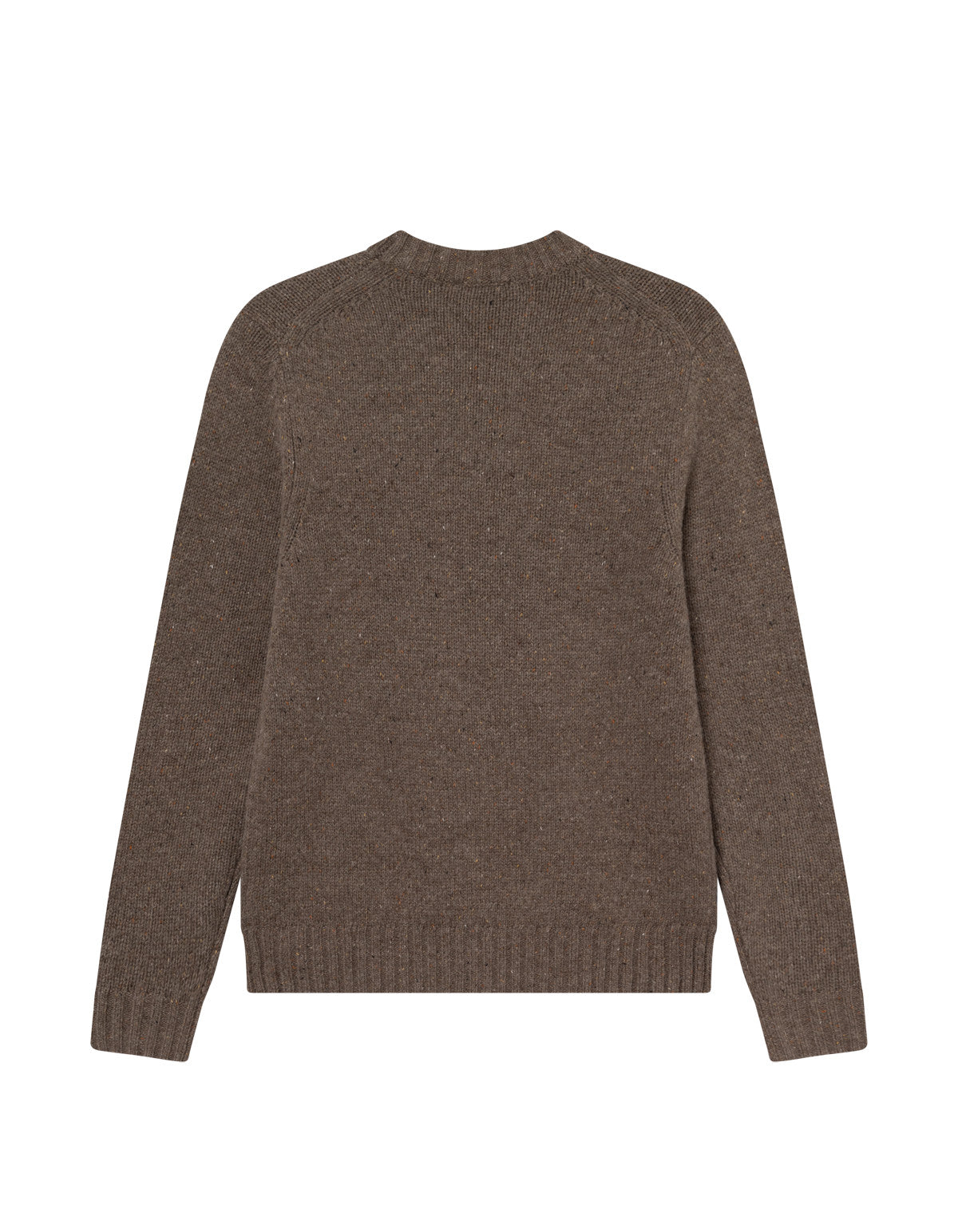 Gary Fleck Roundneck Jumper Mountain Gray Brown