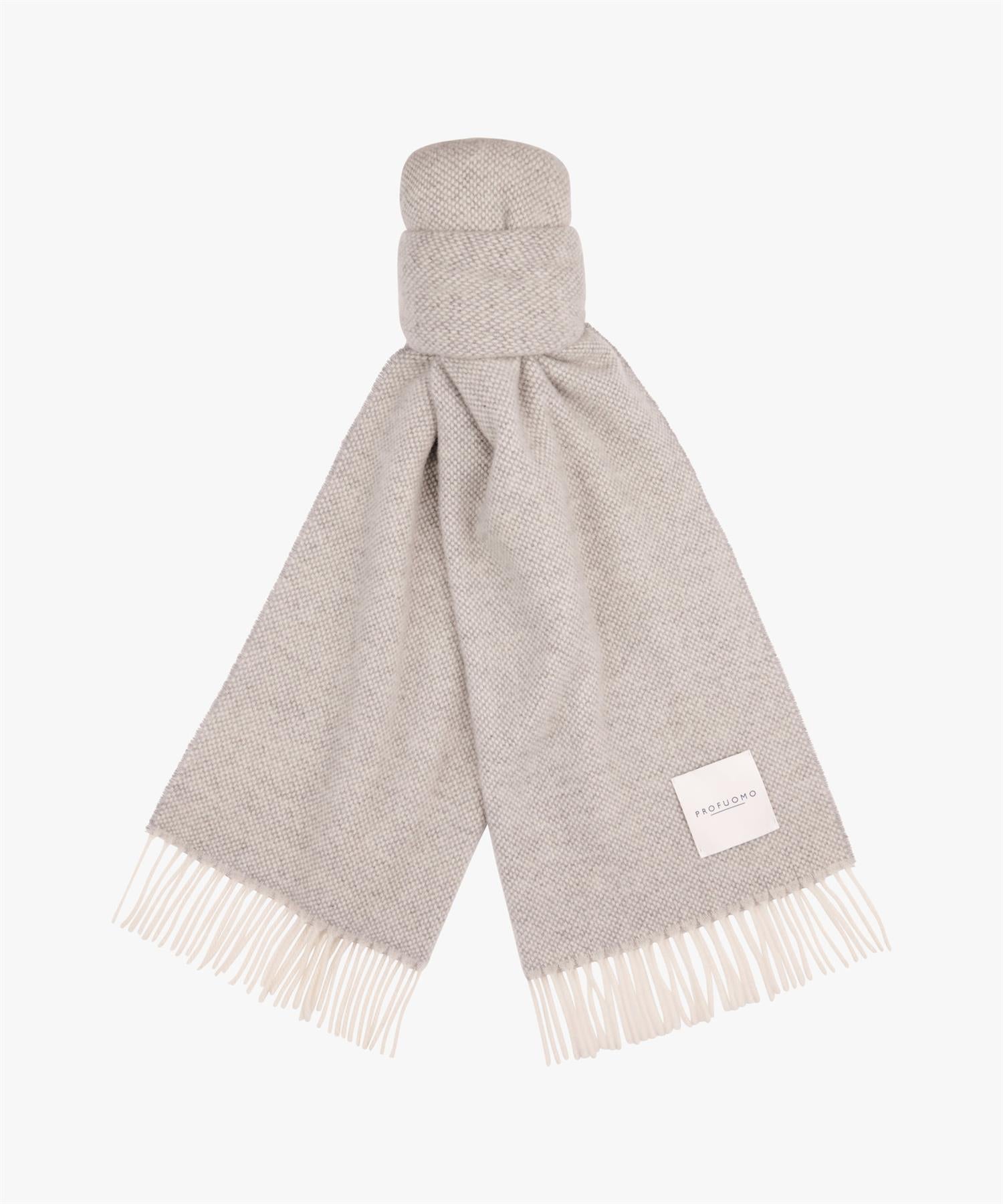 Scarf Wool Grey Grå