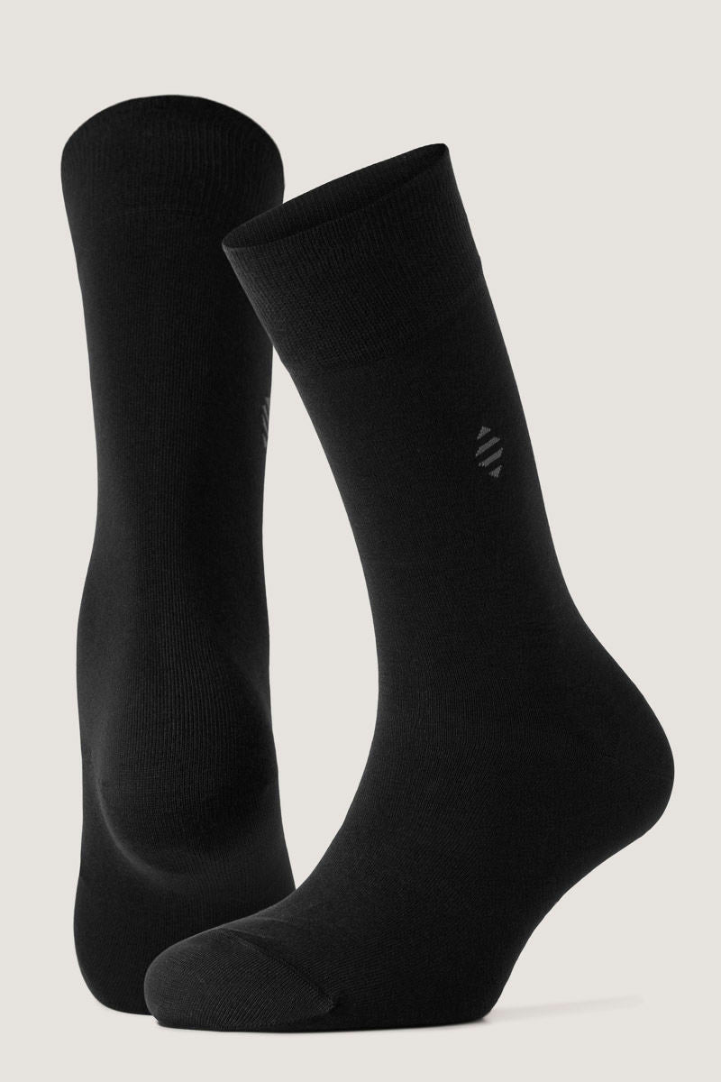 3pk Daniel Bamboo Crew Navy/Vineyard Wine/Black