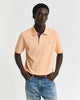 REG CONTRAST PIQUE SS POLO Peachy Orange