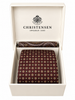 Tie & Pocket Square Box Set Bordeaux