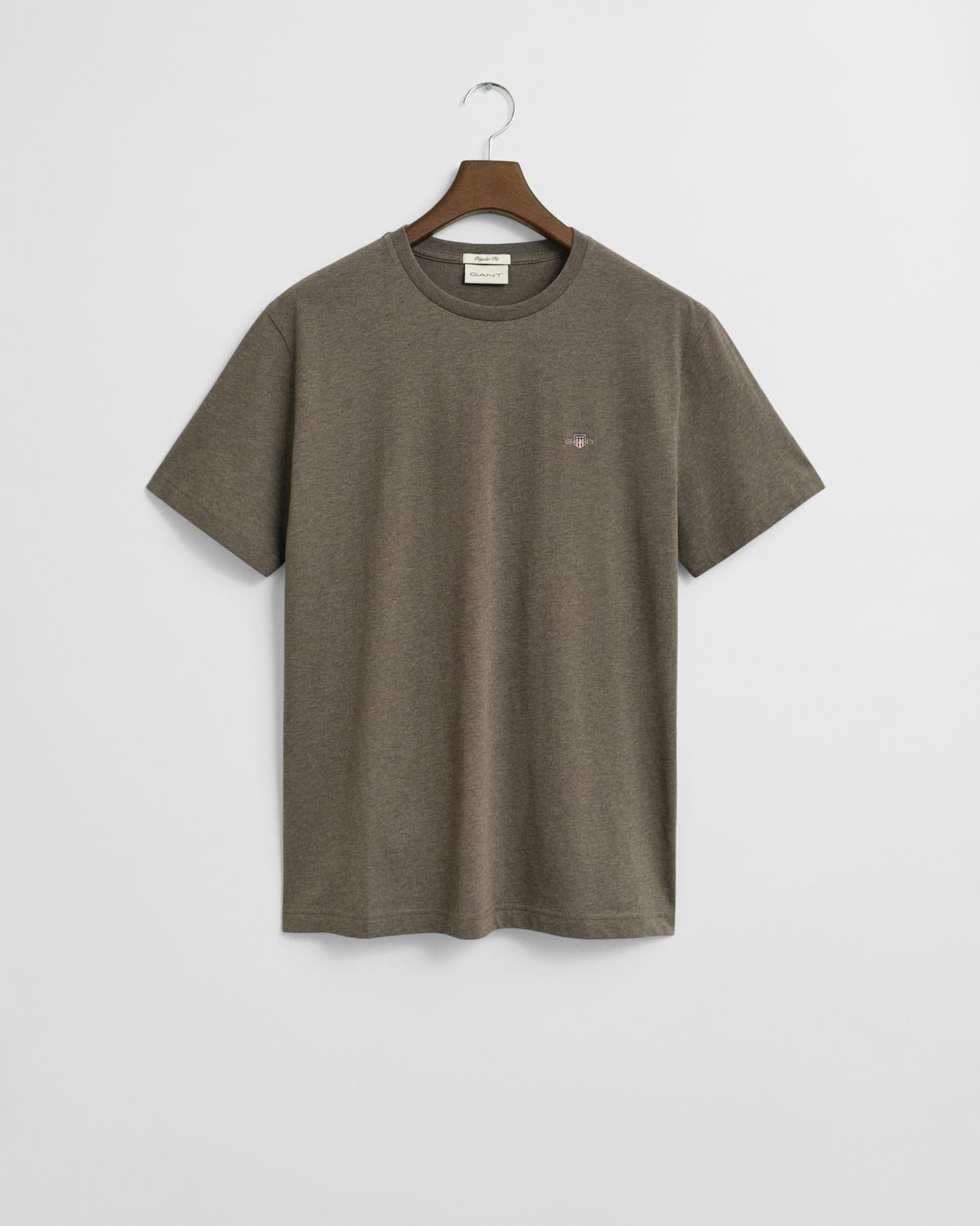 Reg Shield Ss T-Shirt Seawood Melange