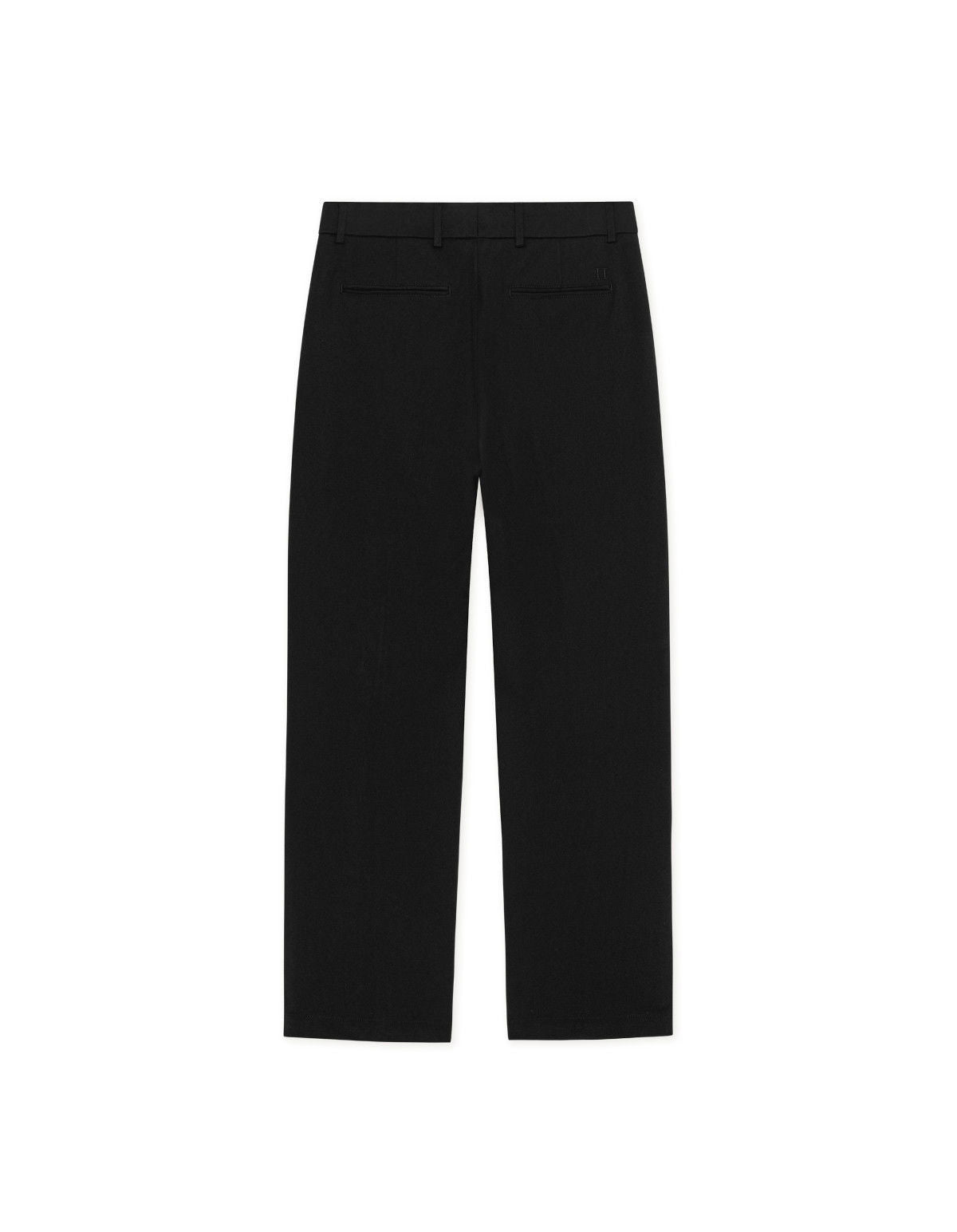 Como Solid Slack Pants Black
